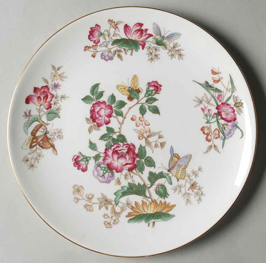 Charnwood (Bone) Cake Plate by Wedgwood-1