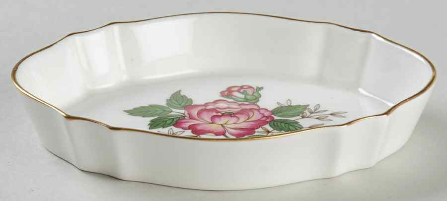 Charnwood (Bone) Silver Tray by Wedgwood-1