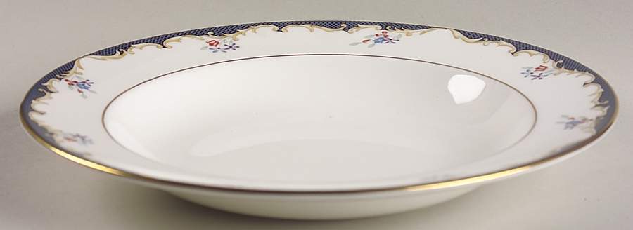 Chartley (Verge) Large Rim Soup Bowl by Wedgwood-1