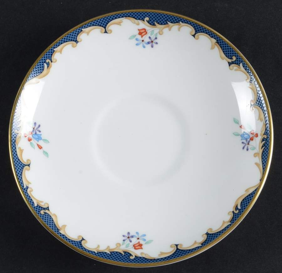 Chartley (Verge) Saucer for Peony Shape Footed Cup by Wedgwood-1