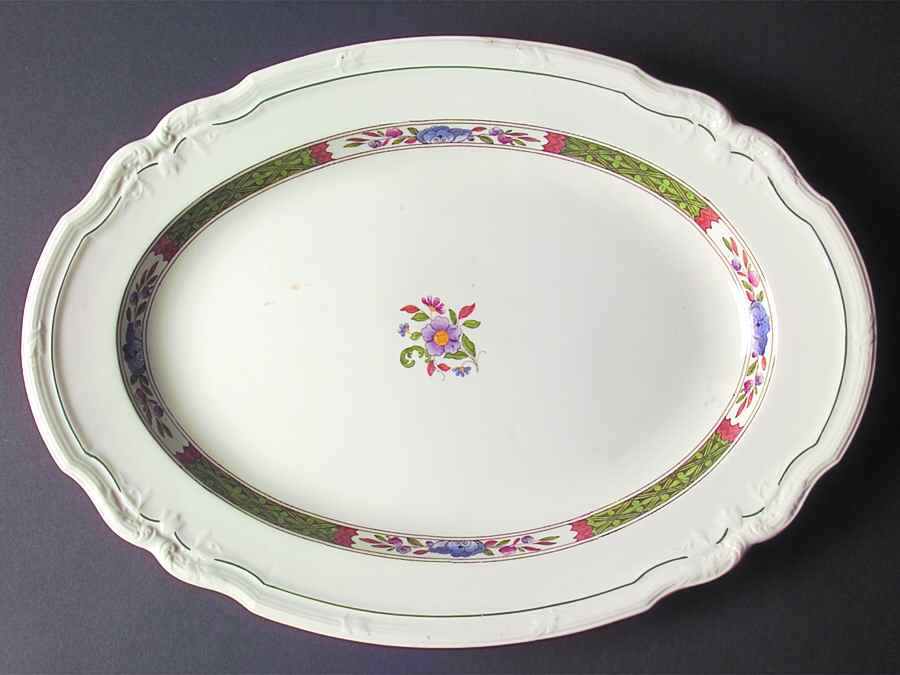 Chatham 17" Oval Serving Platter by Wedgwood-1