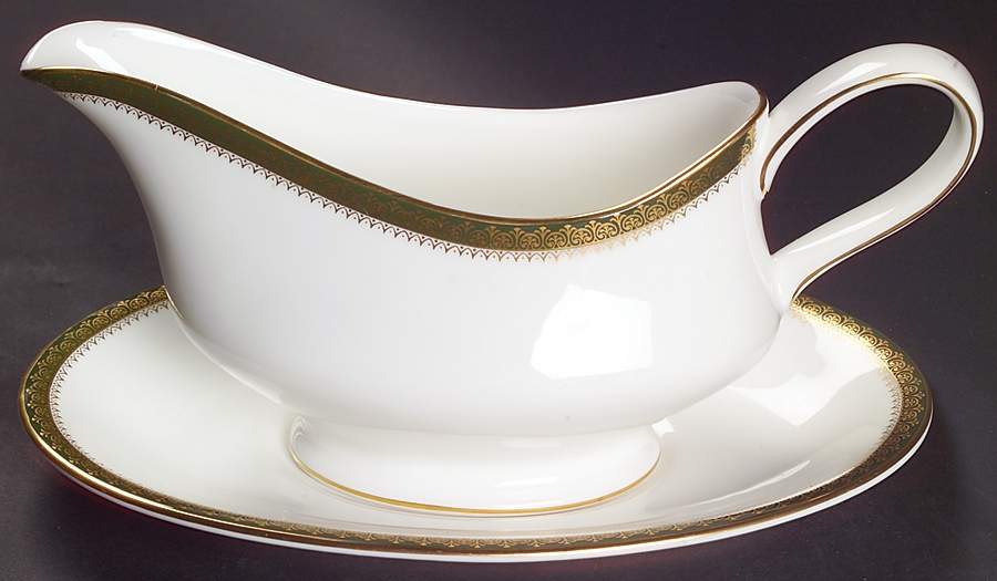 Chester Gravy Boat & Underplate by Wedgwood-1
