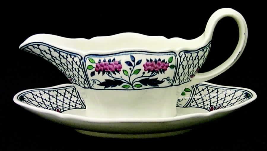 Cheadle Gravy Boat & Underplate/Relish by Wedgwood-1