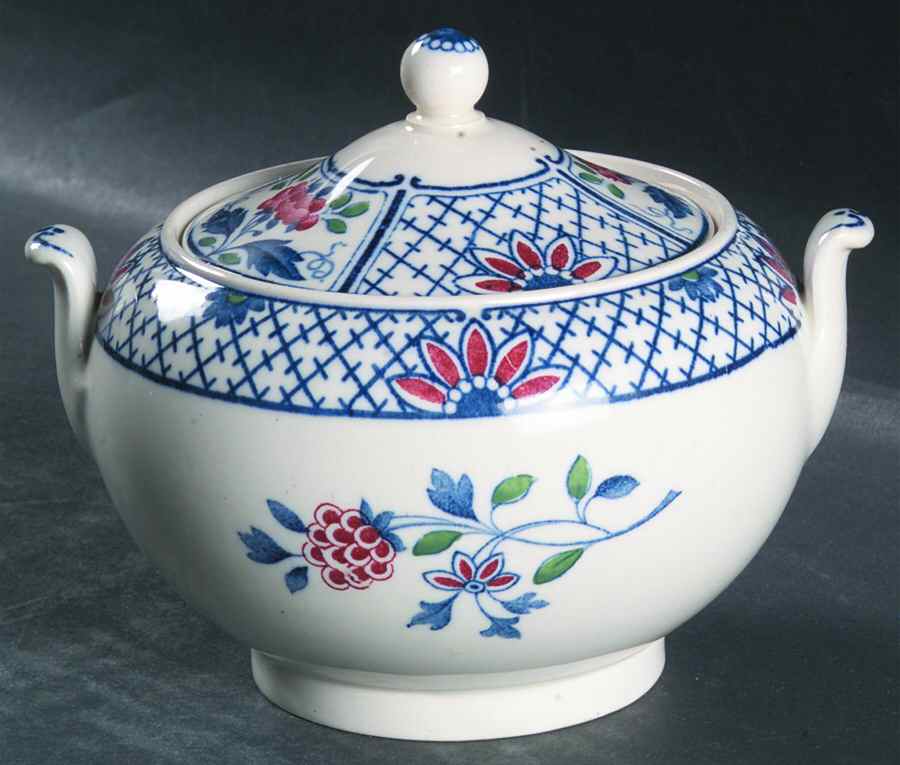 Cheadle Sugar Bowl & Lid by Wedgwood-1