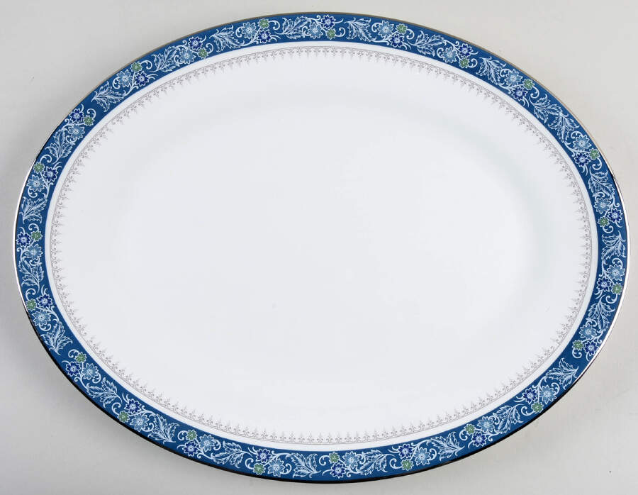 Cheltenham 15" Oval Serving Platter by Wedgwood-1