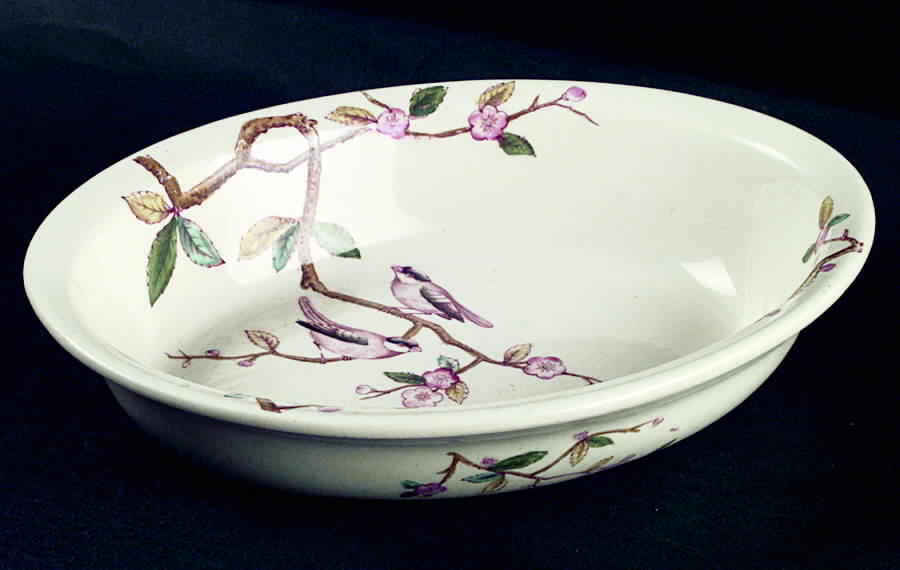 Chelsea 9" Oval Vegetable Bowl by Wedgwood-1