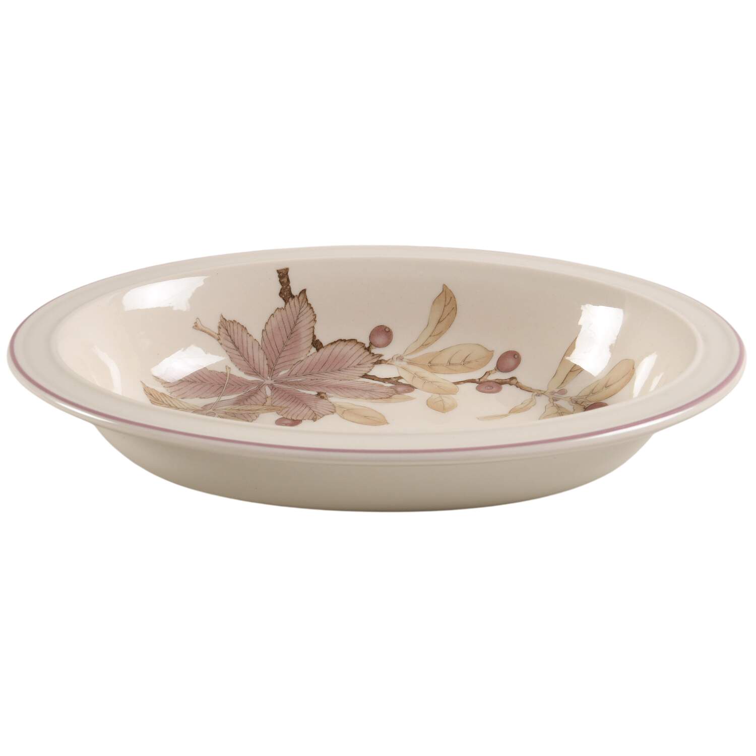 Chestnut 9" Oval Vegetable Bowl by Wedgwood-1