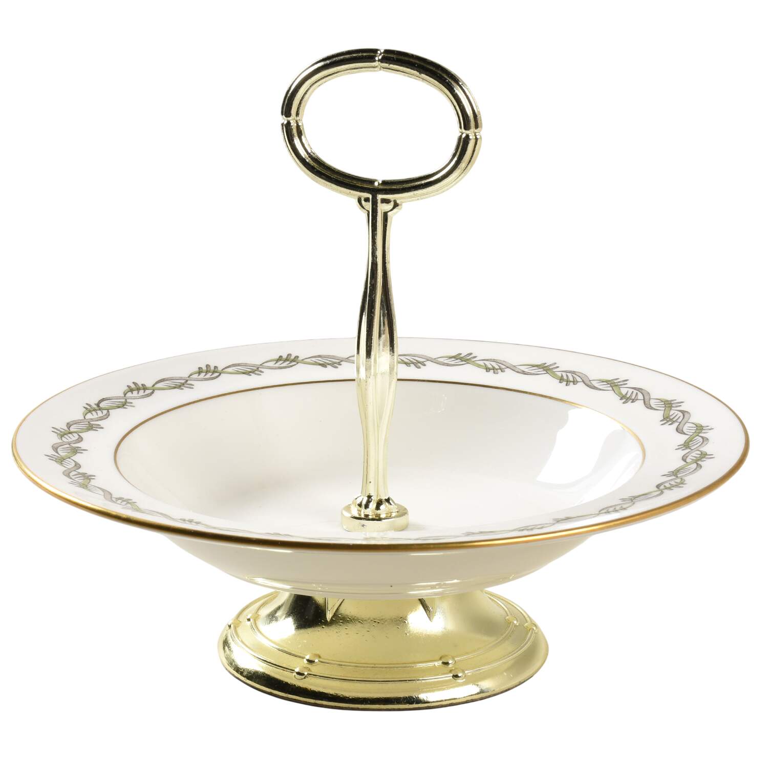 Chiltern 6"-7" Handled Footed Nut Dish HC by Wedgwood-1