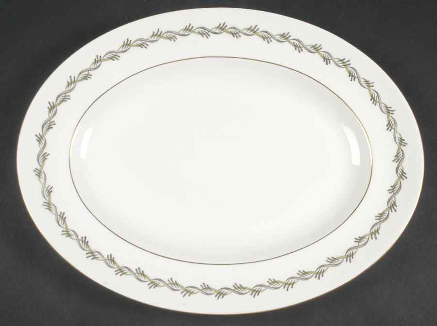 Chiltern 13" Oval Serving Platter by Wedgwood-1