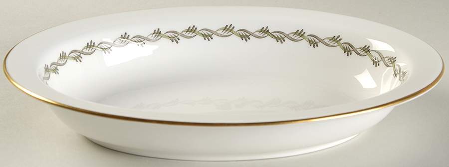 Chiltern 10" Oval Vegetable Bowl by Wedgwood-1