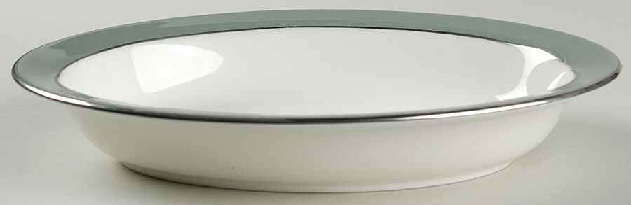 Chinese Green 10" Oval Vegetable Bowl by Wedgwood-1