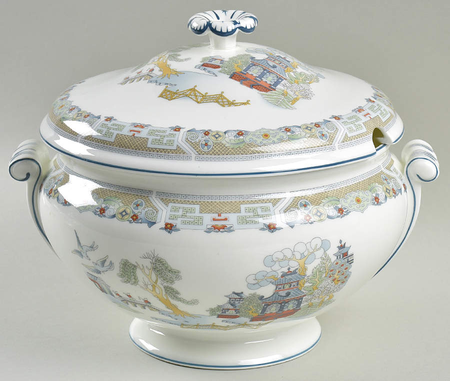 Chinese Legend Tureen &  Lid by Wedgwood-1