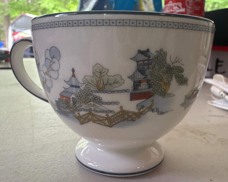 Chinese Legend Footed Cup by Wedgwood-1