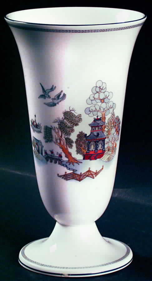 Chinese Legend 8" Vase by Wedgwood-1