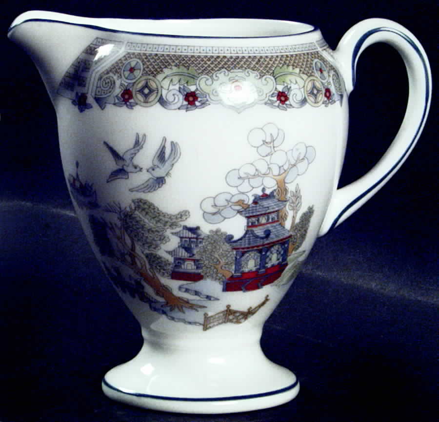 Chinese Legend Globe Shape Creamer by Wedgwood-1