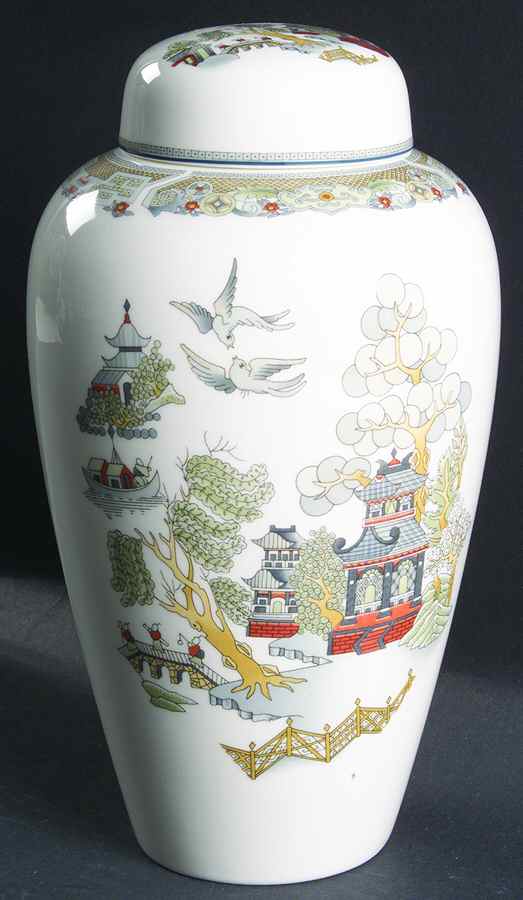 Chinese Legend Large Ginger Jar & Lid by Wedgwood-1