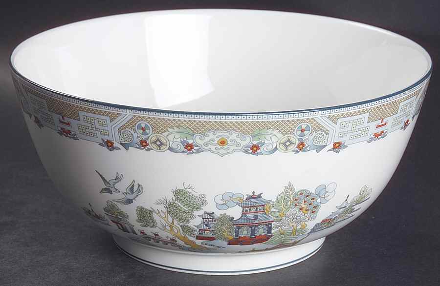 Chinese Legend 9" Salad Serving Bowl by Wedgwood-1