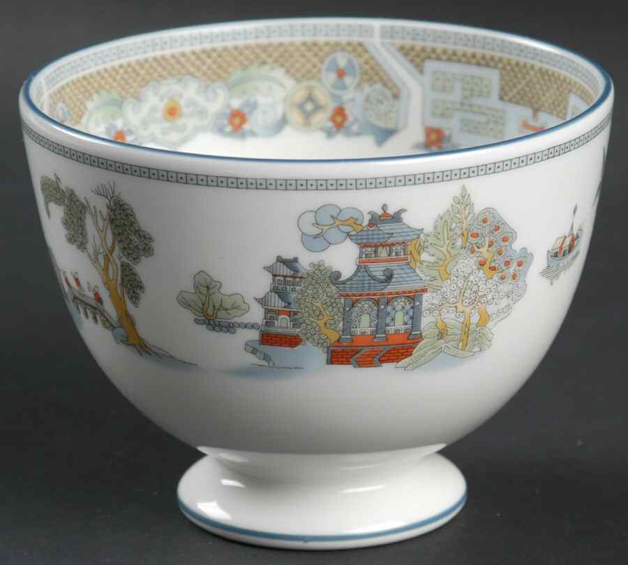 Chinese Legend Open Sugar Bowl by Wedgwood-1
