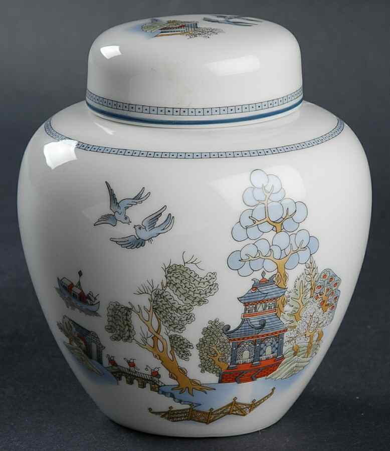 Chinese Legend Small Ginger Jar & Lid by Wedgwood-1