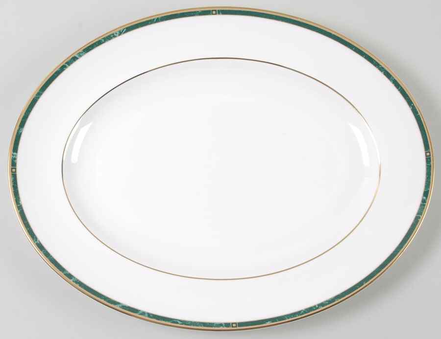 Chorale 14" Oval Serving Platter by Wedgwood-1