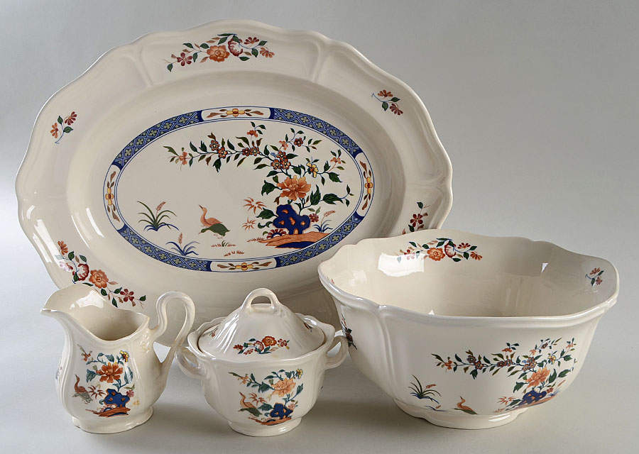 Chinese Teal 5 Piece Hostess Set by Wedgwood-1