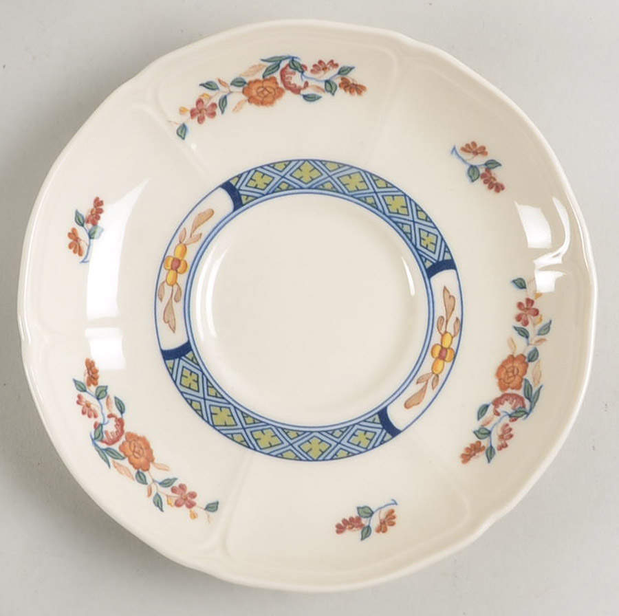 Chinese Teal Saucer by Wedgwood-1