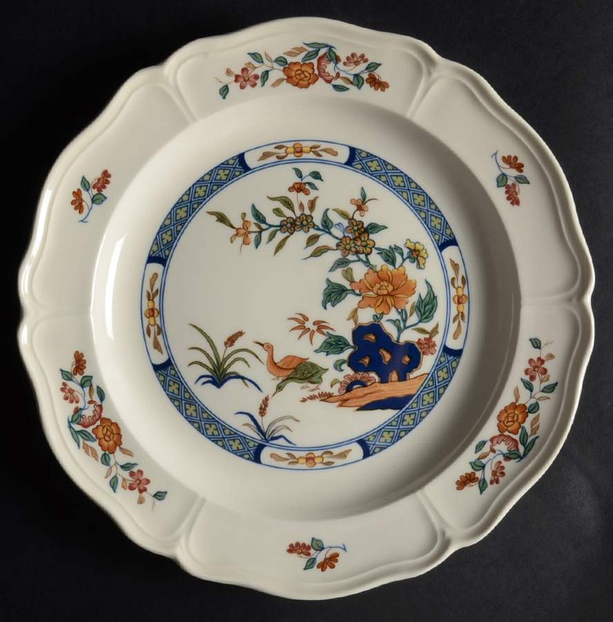 Chinese Teal Luncheon Plate by Wedgwood-1