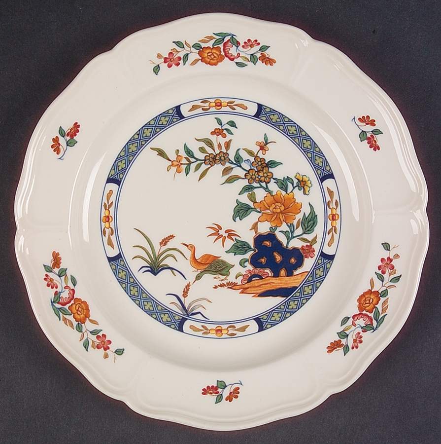 Chinese Teal Dessert/Pie Plate by Wedgwood-1