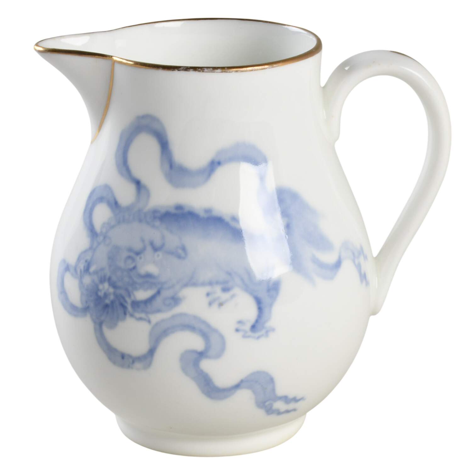 Chinese Tigers Blue Creamer by Wedgwood-1