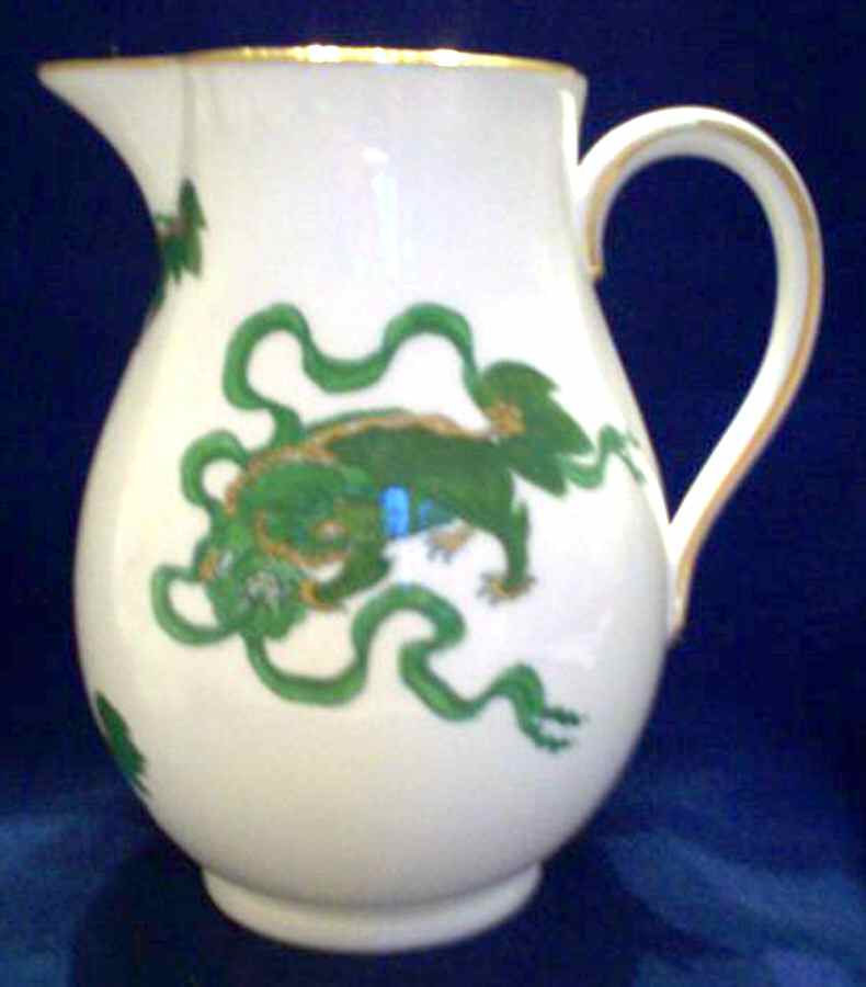 Chinese Tigers Green Pitcher by Wedgwood-1
