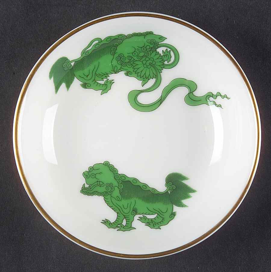 Chinese Tigers Green Coaster by Wedgwood-1