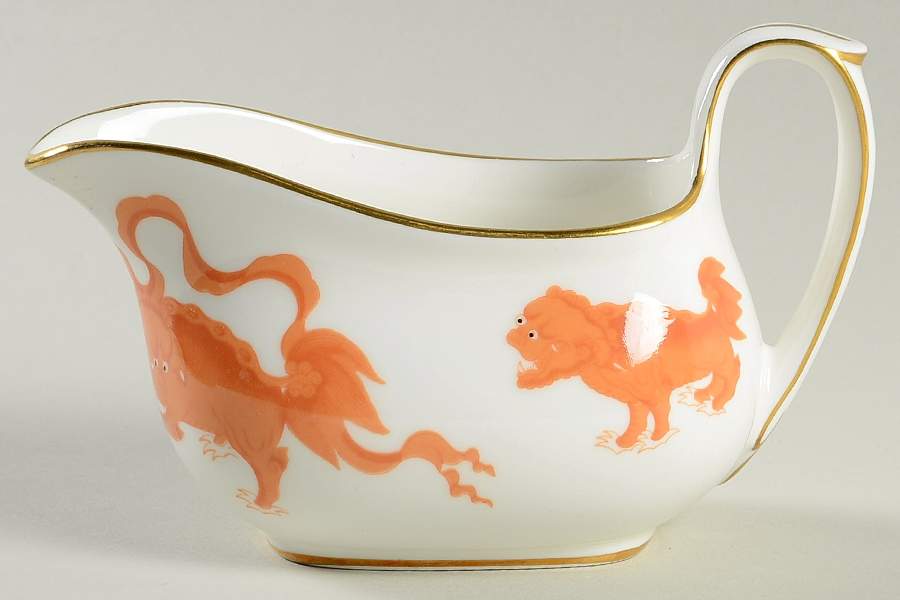 Chinese Tigers Red Creamer by Wedgwood-1