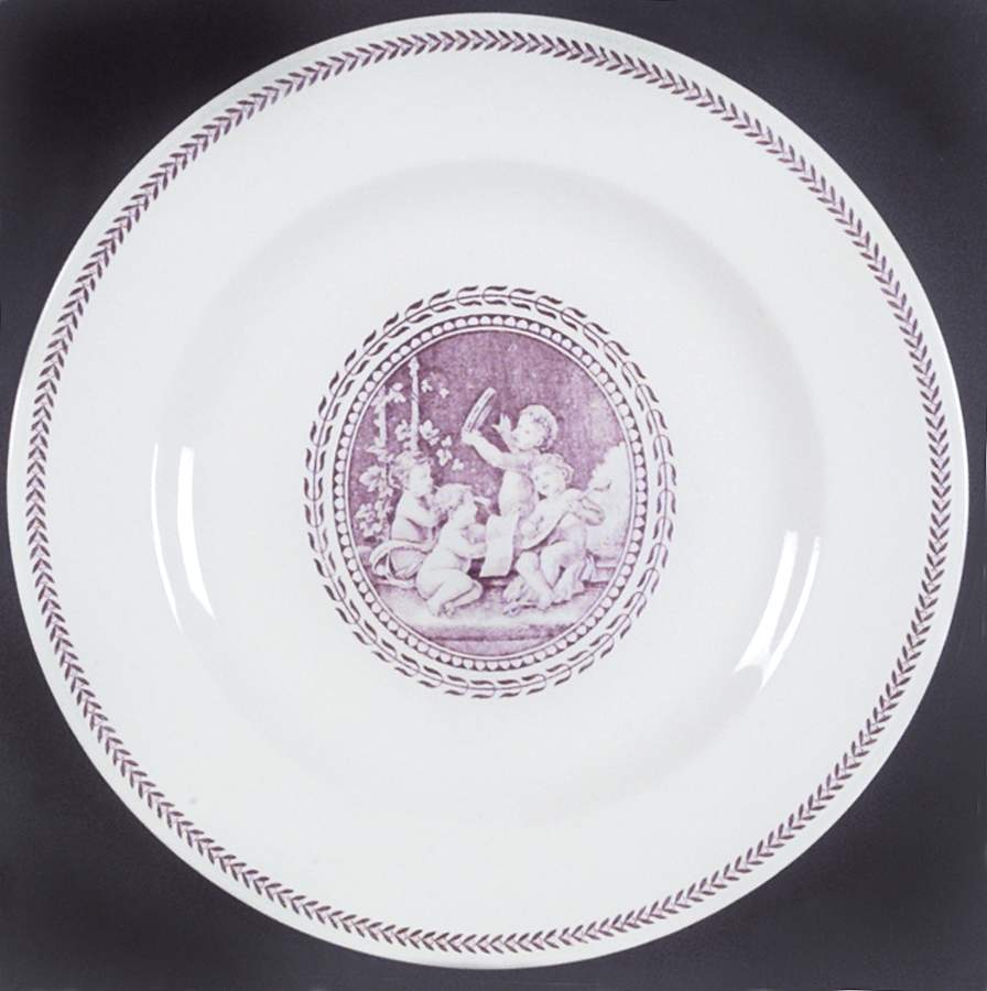 Cipriani Purple Dinner Plate by Wedgwood-1