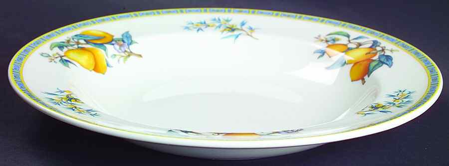 Citrons Large Rim Soup Bowl by Wedgwood-1