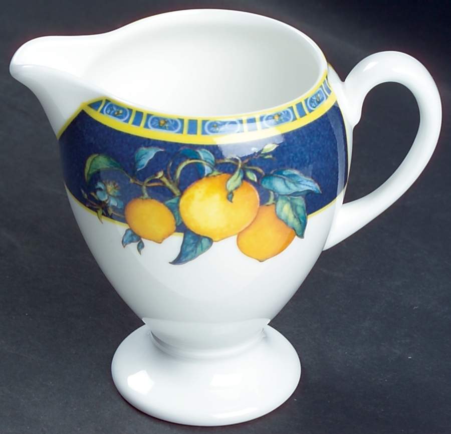 Citrons Globe Shape Creamer by Wedgwood-1