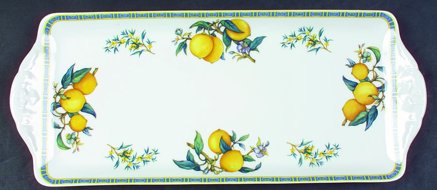 Citrons Large Sandwich Tray by Wedgwood-1