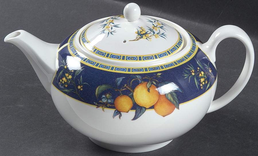 Citrons Teapot & Lid by Wedgwood-1