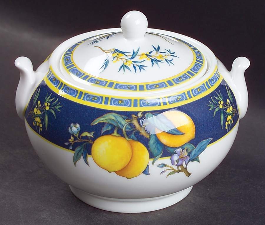Citrons 146 Shape Sugar Bowl & Lid by Wedgwood-1