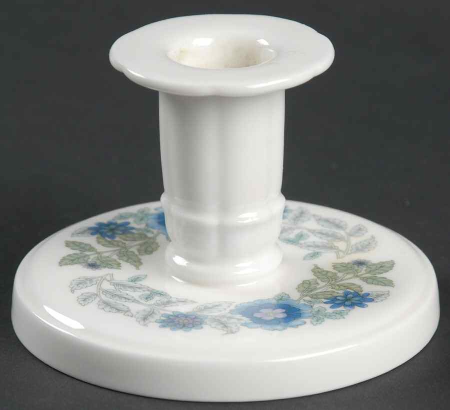 Clementine Single Light Candlestick by Wedgwood-1