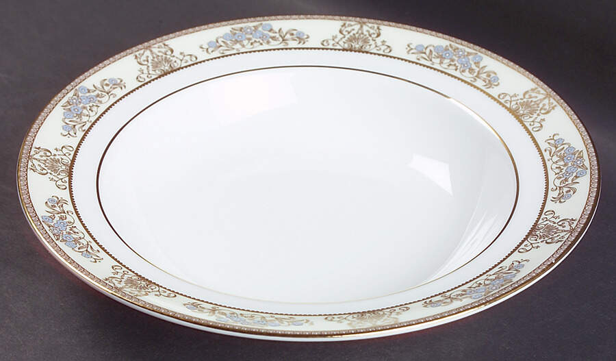 Cliveden Ivory Rim Soup Bowl by Wedgwood-1
