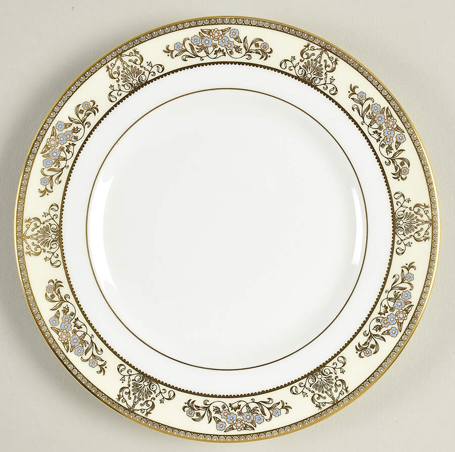 Cliveden Ivory Dessert/Pie Plate by Wedgwood-1