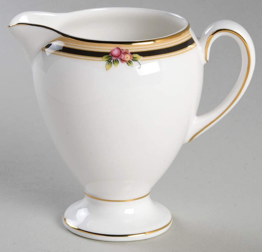 Clio Globe Shape Creamer by Wedgwood-1