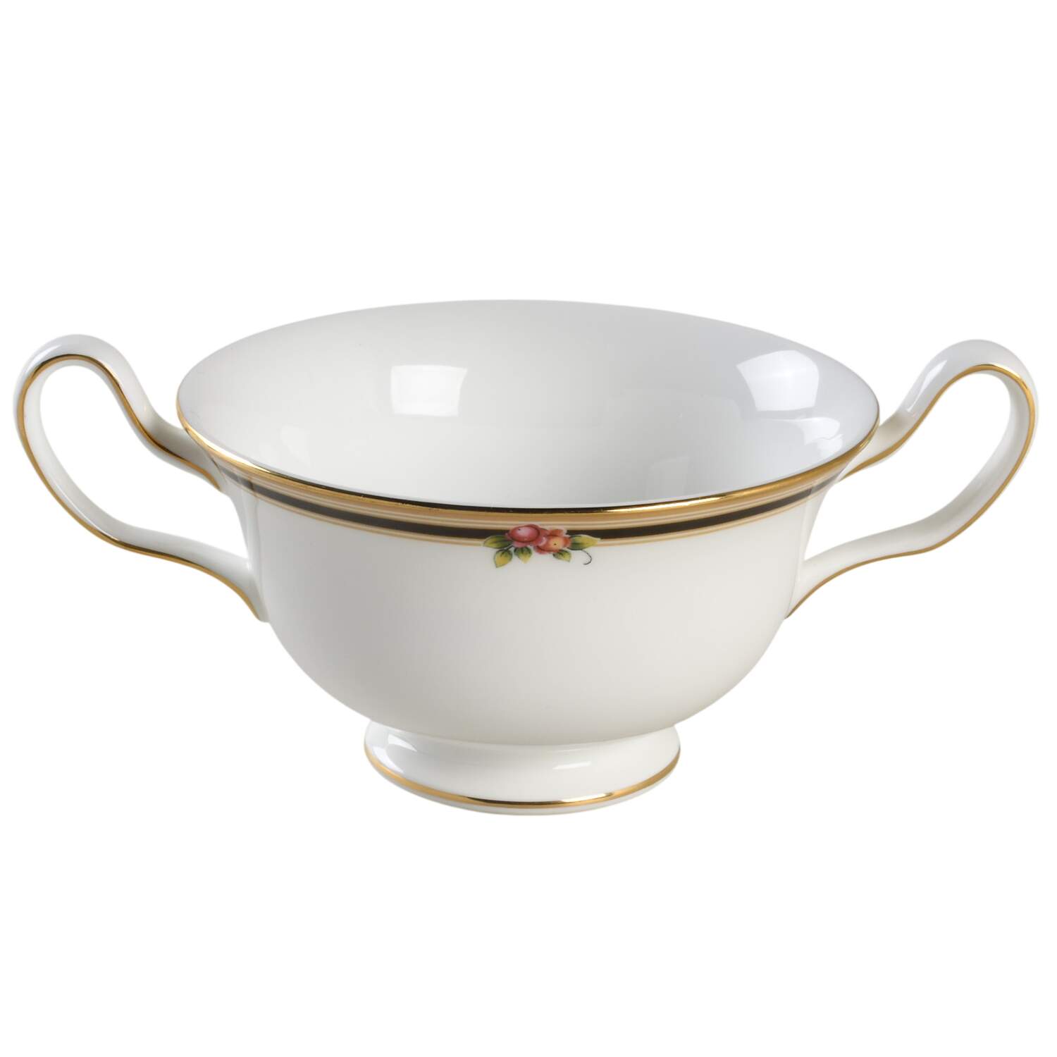 Clio Footed Cream Soup Bowl by Wedgwood-1