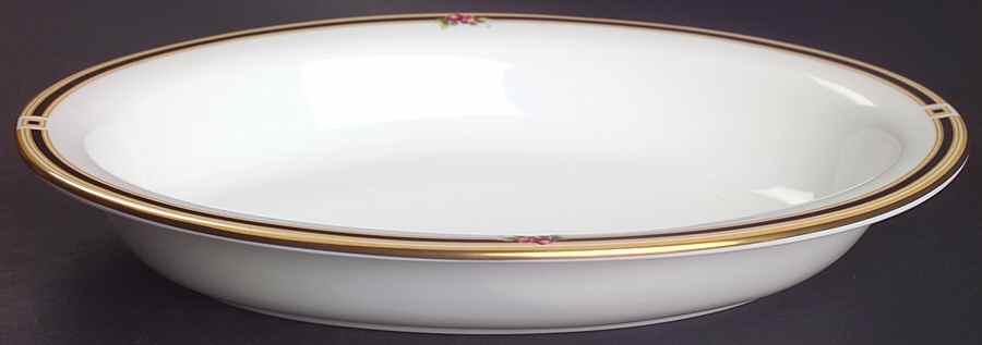 Clio 10" Oval Vegetable Bowl by Wedgwood-1