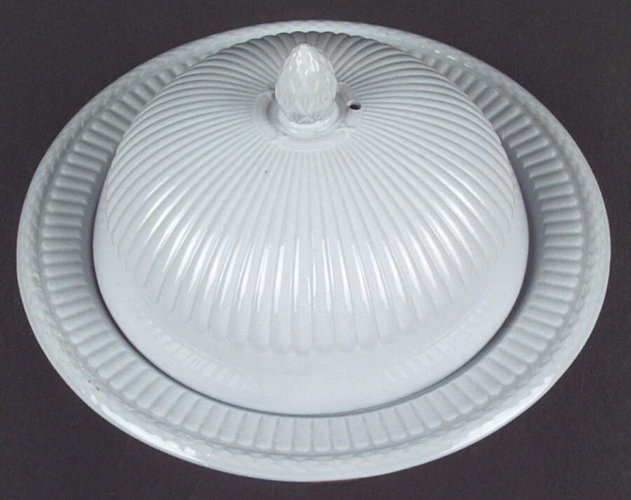 Clyde Blue Muffin Dish & Lid by Wedgwood-1