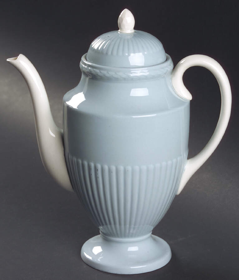 Clyde Blue Coffee Pot & Lid by Wedgwood-1