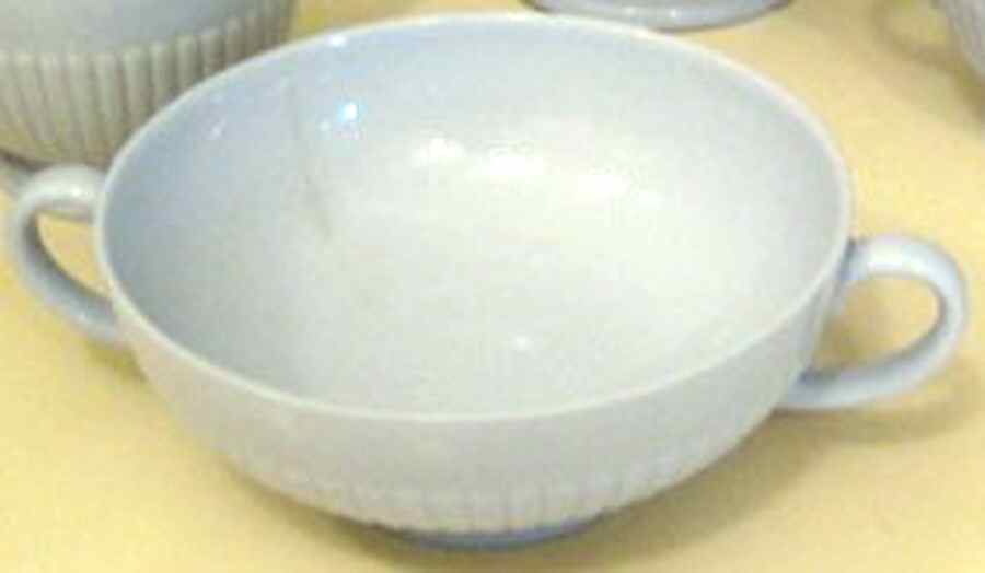 Clyde Blue Footed Cream Soup Bowl by Wedgwood-1