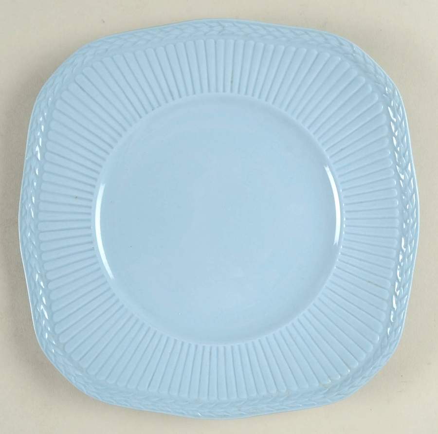 Clyde Blue Square Luncheon Plate by Wedgwood-1