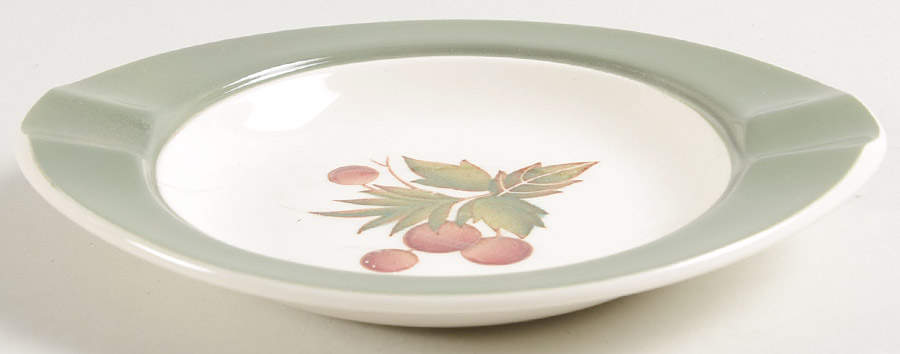 Covent Garden (Green On Edge)Tk605 Small Ashtray by Wedgwood-1