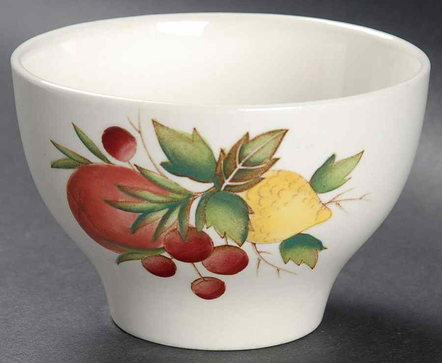 Covent Garden (Green On Edge)Tk605 Open Sugar Bowl by Wedgwood-1